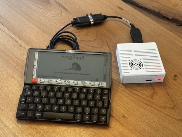 How to connect your Psion or Palm PDA to the internet in 2024